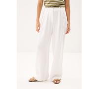Tommy Hilfiger - Bekleidung Ess Linen Tailored Wide Leg - Weiß - Größe 34