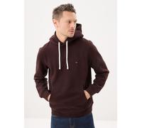 Tommy Hilfiger "ESS SEASONAL FLEECE HOODY mit Kapuze und Kängurutasche", unifarben, casual, regular fit, Baumwollmix, Kapuze (23852569-S) chocolate