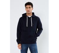Tommy Hilfiger Herren Hoodie Essential Fleece Regular Fit, Blau (Desert Sky), L