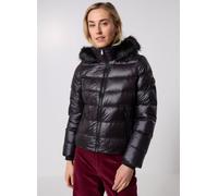 Tommy Hilfiger Slim Fit Daunenjacke in glänzender Optik in BLACK, Größe L