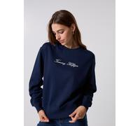 Tommy Hilfiger - Bekleidung Lurex Script Reg Swt WW0WW47159C1G - Blau - Größe M