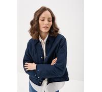 Tommy Hilfiger Damen Steppjacke Padded Flag Wasserabweisend, Blau (Dark Night Navy), M