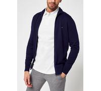 Tommy Hilfiger - Bekleidung Pima Org Ctn Cashmere Zip Thru - blau - Größe L