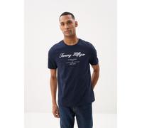 Tommy Hilfiger Script Logo Kurzarm-t-shirt