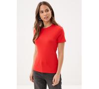 Tommy Hilfiger - Bekleidung Slim Cody V-Nk Ss - Rot - Größe XS