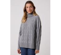 Tommy Hilfiger - Bekleidung Soft Wool Cable Roll WW0WW46791 - Grau - Größe XL