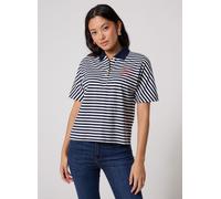 Tommy Hilfiger - Bekleidung Th Breton Collar Ss Polo - Blau - Größe M