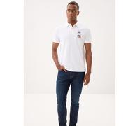 Tommy Hilfiger - Bekleidung Th X Cf1 Logo Polo - Weiß - Größe M