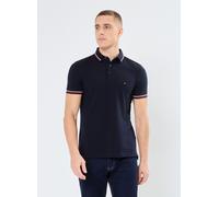 Tommy Hilfiger Men's Tipped Slim Fit Polo MW0MW37346 S/S Polo, Blue, L, Blau (Desert Sky), L