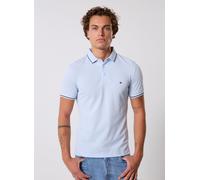 TOMMY HILFIGER Poloshirt Slim Fit hellblau | XL
