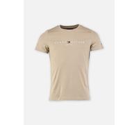 Tommy Hilfiger - Bekleidung Tommy Logo Tee - beige - Größe S