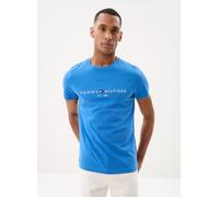 Tommy Hilfiger T-Shirt "TOMMY LOGO TEE" aus reiner Baumwolle (46915953-M) blau orbit