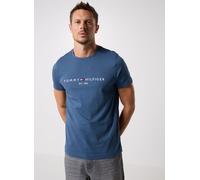 Tommy Hilfiger - Bekleidung Tommy Logo Tee MW0MW11797DBZ - Blau - Größe XXL