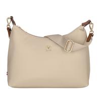 Tommy Hilfiger Popette Shoulder Bag, Schultertasche, Hobo-Bag, Beige