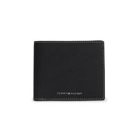 Tommy Hilfiger - Bifold-Brieftasche aus Leder schwarz - Gr. - OS