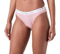 Tommy Hilfiger Bikini Print Bikini Hose Damen, Rosa (Mini Geo Coral Clay), XS