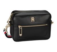 Tommy Hilfiger Damen Crossbody Bag Tasche Iconic Camera Bag Klein, Schwarz (Black), Einheitsgröße