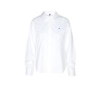 Tommy Hilfiger Damen Hemd aus Baumwolle, Weiß (Th Optic White), 34