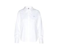 Tommy Hilfiger Damen Hemd aus Baumwolle, Weiß (Th Optic White), 38