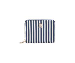 TOMMY HILFIGER - Börsen Mit Reißverschluß Poppy Summer Med Za Space Blue Stripe Blau