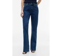 Bootcut-Jeans TOMMY HILFIGER "BOOTCUT RIAN RW", Damen, Gr. 26, Länge 30, blau (rian), Denim/Jeans, Obermaterial: 99% Baumwolle, 1% Elasthan, unifarben, lang, Jeans, Baumwollmischung, Stretch, ausgeste