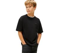 Tommy Hilfiger Boy's Essential Archive Fit Tee SS KB0KB09646 Other Tops, Schwarz (Schwarz), 12 Jahre, Schwarz (Schwarz), 12 Jahre