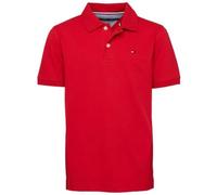 Tommy Hilfiger Boys' Little Stretch Ivy Polo, Regal Red, 4