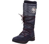 Tommy Hilfiger Bridget JR 7B FG56814567, Mädchen Stiefel, Blau (Midnight/White Polka DOTS 403), EU 31