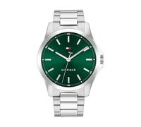 Tommy Hilfiger Bruce Analog-Quarzuhr für Herren mit Silikon- und Edelstahlarmband