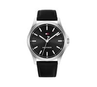 Tommy Hilfiger Bruce Analog-Quarzuhr für Herren mit Silikon- und Edelstahlarmband