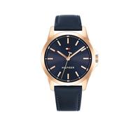 Tommy Hilfiger Bruce Analog-Quarzuhr für Herren mit Silikon- und Edelstahlarmband