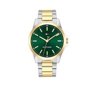 Tommy Hilfiger Bruce Analog-Quarzuhr für Herren mit Silikon- und Edelstahlarmband
