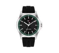 Tommy Hilfiger Bruce Analog-Quarzuhr für Herren mit Silikon- und Edelstahlarmband