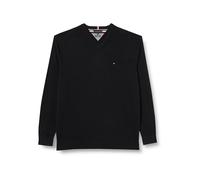 Tommy Hilfiger BT-PIMA ORG CTN Cashmere VNCK-B, Schwarz