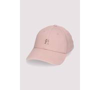 Tommy Hilfiger Kappe TH Elevated Chic Cap Damen Baumwolle Pink Einheitsgröße mit festem Schirm
