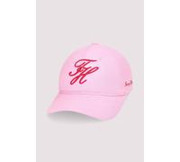 Tommy Hilfiger Basecap mit aufgesticktem Logo in Rosa, Größe 1