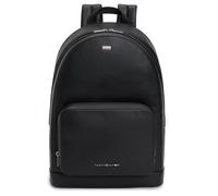 Tommy Hilfiger Herren Rucksack Central mit Außentasche, Schwarz (Black), Einheitsgröße