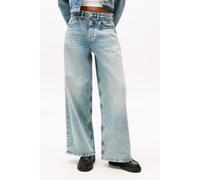 Tommy Hilfiger Charlie Mid Rise Loose Wide Bel Denim Mid Light Blue Größe: W26L30 | Jeans Outlet | Damen | Blau
