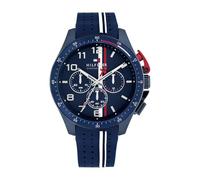Tommy Hilfiger Chronograph Quarz Uhrfür Herren mit Silikonarmband