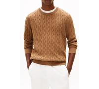 Tommy Hilfiger Classic Cotton Cable Highland Khaki Heather Größe: XL | Pullover Outlet | Herren | Braun