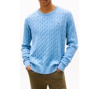 Tommy Hilfiger Classic Cotton Cable Well Water Heather Größe: XXL | Pullover Outlet | Herren