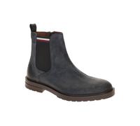 Tommy Hilfiger CLEATED HILFIGER FM05560 DW5 blau - elegante Stiefelette für Herren - Größe 46