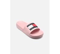Tommy Hilfiger - Clogs & Pantoletten TOMMY JEANS FLAG POOL SLD ESS - rosa - Größe 37