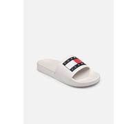 Tommy Hilfiger - Clogs & Pantoletten TOMMY JEANS FLAG POOL SLD ESS - weiß - Größe 40