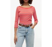 Tommy Hilfiger Cody Boat-neck 3/4 Sleeve Breton Fire Red/ecru Größe: XS | Longsleeves Outlet | Damen | Rot
