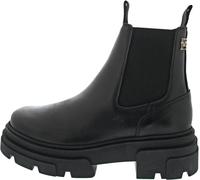 Chelseaboots TOMMY HILFIGER "COMBAT LEATHER LOW CHELSEA" Gr. 41, schwarz Damen Schuhe (38116907-41) schwarz