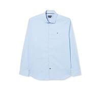 Tommy Hilfiger CORE CL FLEX POPLIN SF SHIRT Hemden Herren, Blau (Custom Color Light Blue), 42