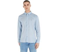 Tommy Hilfiger CORE FLEX POPLIN RF SHIRT Freizeithemden Herren, Blau (Calm Blue), XS