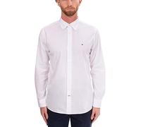 Tommy Hilfiger CORE Flex POPLIN RF Shirt Freizeithemden Herren, Weiß (White), L
