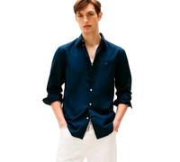 Tommy Hilfiger Hemd Core Flex – Regular Fit Langarmhemd – Herren Blau XXL